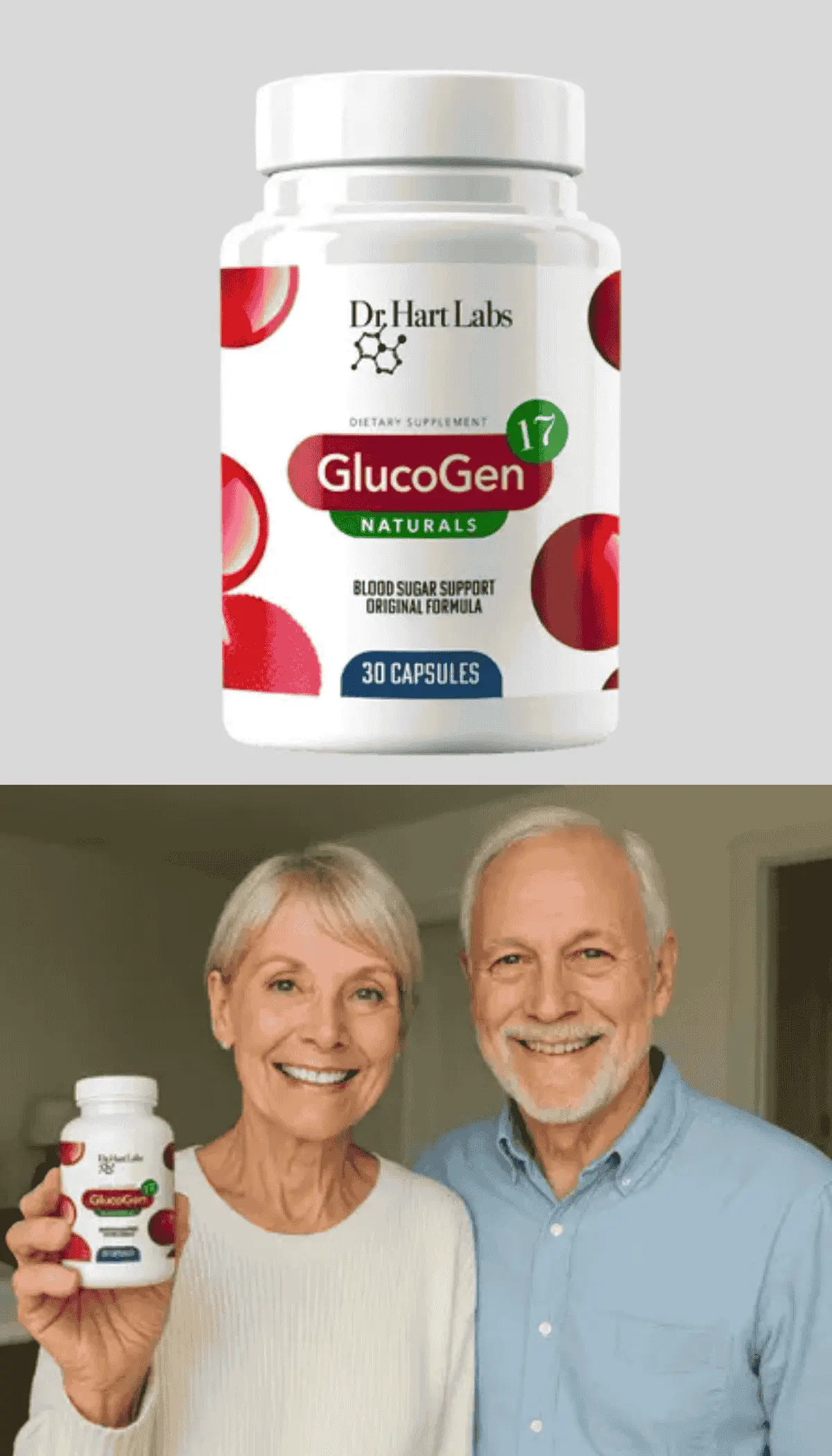 Glucogen17 blood sugar support supplement